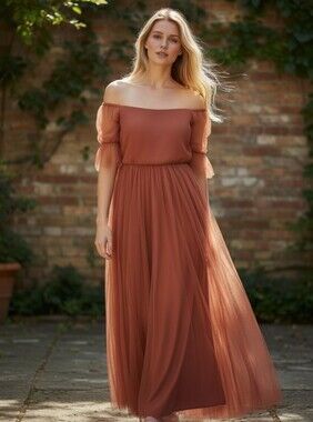 Ever Pretty Off-Shoulder Maxi Dress